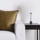 Πορτατίφ αφής επαναφορτιζόμενο LED 4W DIMMABLE με θερμό λευκό φως 3000k σε μαύρο χρώμα IP54