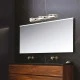 Φωτιστικό μπάνιου Led 12W ενδιάμεσο φως 4000k 720lm οβάλ 3Φ 500x50x100 νίκελ