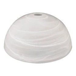 Γυαλί φωτιστικού Ø30x130mm TINA λευκό χωρίς ανάρτηση