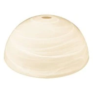 Γυαλί φωτιστικού Ø30x130mm TINA μελί χωρίς ανάρτηση
