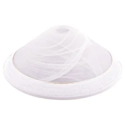 Γυαλί φωτιστικού Ø35x140mm SOPHIE λευκό χωρίς ανάρτηση