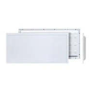 Φωτιστικό χωνευτό backlight ugr19 με διάσταση 30x60cm 30W με ενδιάμεσο χρώμα φωτός 4000Κ 220-240v σε λευκό χρώμα