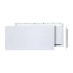 Φωτιστικό χωνευτό backlight ugr19 με διάσταση 30x60cm 30W με ενδιάμεσο χρώμα φωτός 4000Κ 220-240v σε λευκό χρώμα