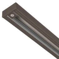 Ράγα UNIVERSAL 2 γραμμών 2m μαύρη IP20