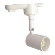 Σποτ ραγας 2 γραμμών GU10 Φ60mm 4cm στυλος λευκο