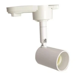 Σποτ ραγας 2 γραμμών GU10 Φ60mm 4cm στυλος λευκο