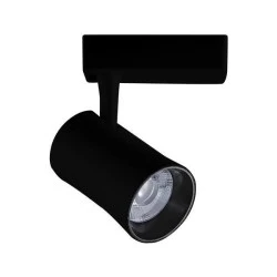 Φωτιστικό σποτ LED ράγας 30W με ενδιάμεσο χρώμα φωτός 4000k 2550lm 4 καλωδίων σε μαύρο χρώμα