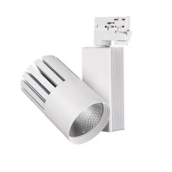 Φωτιστικό σποτ LED ρ΄άγας 30W με ενδιάμεσο χρώμα φωτός 4000k 2550lm 4 καλωδίων σε λευκο χρώμα 