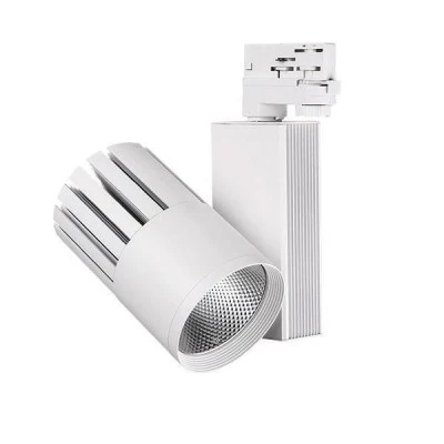 Φωτιστικό σποτ LED ρ΄άγας 30W με ενδιάμεσο χρώμα φωτός 4000k 2550lm 4 καλωδίων σε λευκο χρώμα 