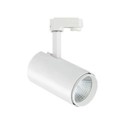 Φωτιστικό σποτ ράγας LED 4 καλωδίων 30W με ενδιάμεσο χρώμα φωτός 4000k σε λευκό χρώμα Φωτιστικό σποτ ράγας LED 4 καλωδίων 30W με ενδιάμεσο χρώμα φωτός 4000k σε λευκό χρώμα