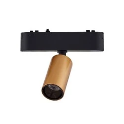 Σποτ μαγνητικ΄ής ράγας ultra slim 5W 3CCT με δυνατότητα επιλογής απόχρωσης φωτός 400lm μπρονζέ χρώμα Σποτ μαγνητικ΄ής ράγας ultra slim 5W 3CCT με δυνατότητα επιλογής απόχρωσης φωτός 400lm μπρονζέ χρώμα