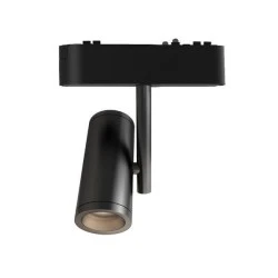 Φωτιστικό σποτ μαύρο μαγνητικής ράγας ultra slim 8W 3CCT 640lm με triac