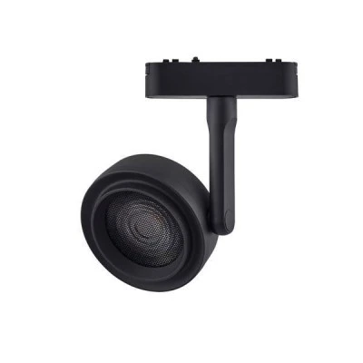 Φωτιστικό σποτ μαγνητικής ράγας ultra slim 15W 3CCT με δυνατότητα επιλογής απόχρωσης φωτός  Φ105mm λευκό χρώμα