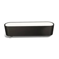 Φωτιστικό μαύρο μαγνητικής ράγας ultra slim 6W 3CCT με διάσταση 114.5x25x27.5mm & δέσμη φωτός 100⁰