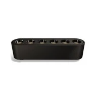 Φωτιστικό μαγνητικής ράγας ultra slim 12W 3CCT με διάσταση 222xw25xh27.5mm 100⁰ σε μαύρο χρώμα