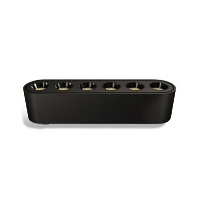 Φωτιστικό μαγνητικής ράγας ultra slim 12W 3CCT με διάσταση 222xw25xh27.5mm 100⁰ σε μαύρο χρώμα