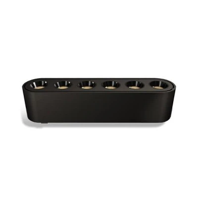 Φωτιστικό μαύρο μαγνητικής ράγας ultra slim 6W 3CCT με διάσταση 114.5x25x27.5mm & δέσμης φωτός 36⁰