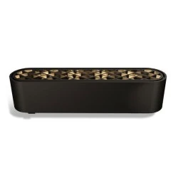 Φωτιστικό μαγνητικής ράγας ultra slim 12W 3CCT με διάσταση 222xW25xH27.5mm σε μαύρο χρώμα