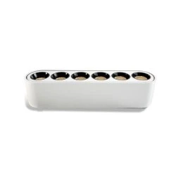 Φωτιστικό λευκό μαγνητικής ράγας ULTRA SLIM 6W 3CCT με δυνατότητα απόχρωσης φωτός 114.5x25x27.5mm Φωτιστικό λευκό μαγνητικής ράγας ULTRA SLIM 6W 3CCT με δυνατότητα απόχρωσης φωτός 114.5x25x27.5mm