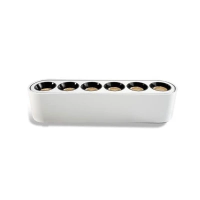 Φωτιστικό λευκό μαγνητικής ράγας ULTRA SLIM 6W 3CCT με δυνατότητα απόχρωσης φωτός 114.5x25x27.5mm