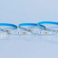 Ταινία LED PLUS 5m 4,8W 12V με θερμό χρώμα φωτός 3000k 450lm κατάλληλη για εσωτερικό χώρο IP20 με 120 λαμπάκια LED/m  