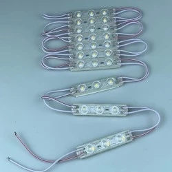 LED Modules Samsung 1,2W/pcs 12V σε ενδιάμεσο λευκό 4000K SMD2835 126lm IP65 στεγανό ντιμαριζόμενο