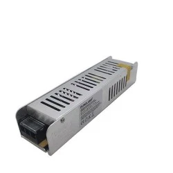 Τροφοδοτικό - led driver αλουμινίου SLIM 100W 230VAC στα 12VDC για ταινίες & λάμπες LED μη στεγανό IP20