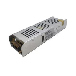 Τροφοδοτικό - led driver  slim αλουμινίου 250W 230VAC στα 12VDC για ταινίες & λάμπες LED μη στεγανό IP20