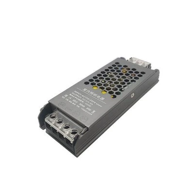 Τροφοδοτικό - led driver αλουμινίου SLIM 100W 230VAC στα 12VDC για ταινίες & λάμπες LED μη στεγανό IP20 Τροφοδοτικό - led driver αλουμινίου SLIM 100W 230VAC στα 12VDC για ταινίες & λάμπες LED μη στεγανό IP20