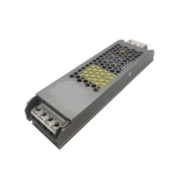 Τροφοδοτικό - led driver αλουμινίου SLIM 120W 230VAC στα 12VDC για ταινίες & λάμπες LED μη στεγανό IP20