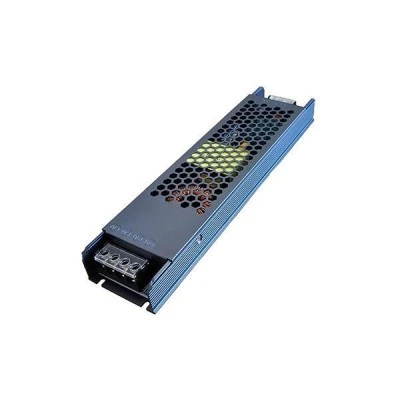 Τροφοδοτικό - LED DRIVER αλουμινίου SLIM PRO 400W 230VAC στα 12VDC για ταινίες & λάμπες LED μη στεγανό IP20