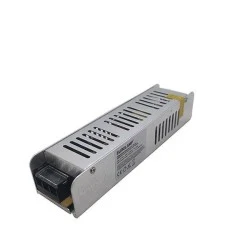 Τροφοδοτικό  αλουμινίου SLIM 24V DC με ισχύ 100W για ταινίες & λάμπες LED μη στεγανό IP20