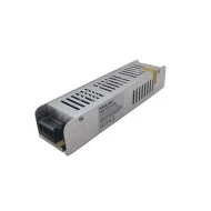 Τροφοδοτικό - LED DRIVER αλουμινίου SLIM PRO 120W 230VAC στα 24VDC για ταινίες & λάμπες LED μη στεγανό IP20