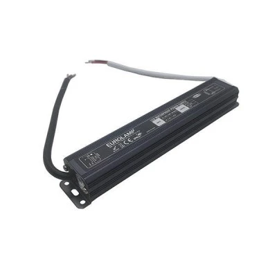 Τροφοδοτικό μεταλλικό 230V σε 24V DC 45W IP67 στεγανό με διάσταση 210x35x25mm