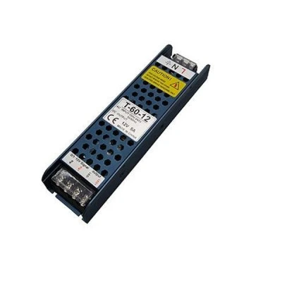 Τροφοδοτικό μεταλλικό slim 24V DC dimming (1-10v) 60W IP20 με διάσταση 190x50x30mm