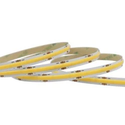 Ταινία LED COB PRO  5m 12W 24V 2700k με θερμό χρώμα  φωτός 960lm 480LED/M κατάλληλη για εξωτερικό χώρο IP44 