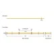 Ταινία LED COB PRO 5m 12W 24V με δυνατότητα εναλλαγής χρωμάτων CCT 3000-6000k με 640l/m IP44 