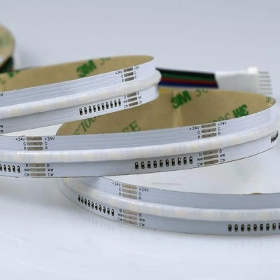 Ταινία LED COB PRO 5m 15W 24V RGBW+4000k με 640 λαμπάκια led/m IP44 στεγανή Ταινία LED COB PRO 5m 15W 24V RGBW+4000k με 640 λαμπάκια led/m IP44 στεγανή