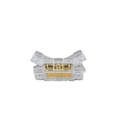 Ενωτικός σύνδεσμος για led ταινία cob 8mm με τάση 0-36V & διάσταση 17x10x5mm Ενωτικός σύνδεσμος για led ταινία cob 8mm με τάση 0-36V & διάσταση 17x10x5mm