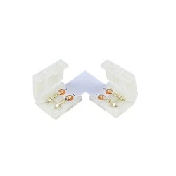 Ενωτική γωνία για cob led ταινίες 10mm με τάση τροφοδοσίας 0-36V & διάσταση 17x30x5mm