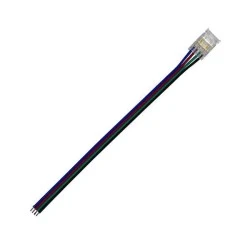 Καλώδιο τροφοδοσίας με τάση 0-36V 5.5A για LED ταινίες COB RGB με πλάτος 11mm Καλώδιο τροφοδοσίας με τάση 0-36V 5.5A για LED ταινίες COB RGB με πλάτος 11mm