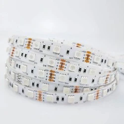 Ταινία LED 5m 8W 24V με δυνατότητα εναλλαγής χρωμάτων RGB 60led/m IP20 κατάλληλη για εσωτερικό χώρο