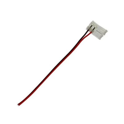 Καλώδιο τροφοδοσίας με τάση 0-24V για led ταινία smd 10mm με διάσταση 170x12x5mm