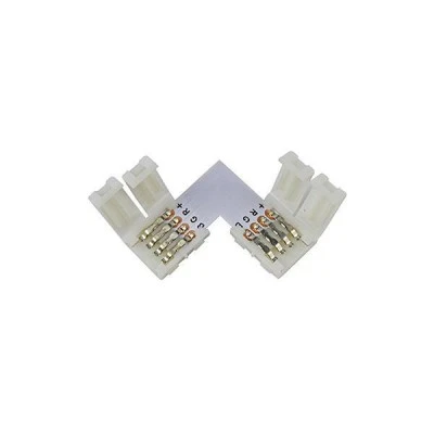 Ενωτική γωνία με τάση τροφοδοσίας 0-24V για led ταινία smd rgbw 10mm Ενωτική γωνία με τάση τροφοδοσίας 0-24V για led ταινία smd rgbw 10mm