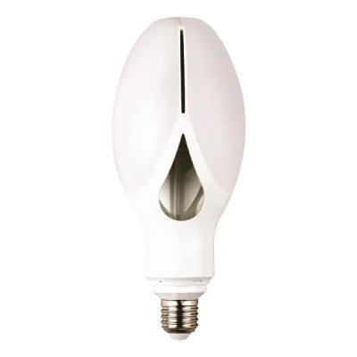 Λάμπα LED PLUS μανόλια 70W E40 με ψυχρό χρώμα φωτός  6500k 7350lm 180-265V IP65 στεγανή & γωνία δέσμης 360°