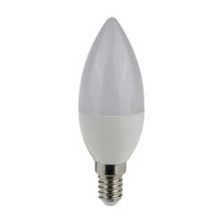 Λάμπα LED E14 κεράκι 5W με θερμό χρώμα φωτός 3000k 400lm & γωνία δέσμης 200° 