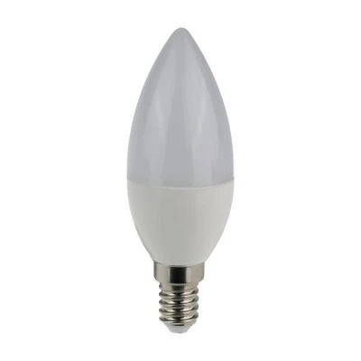 Λάμπα LED E14 κεράκι 5W με θερμό χρώμα φωτός 3000k 400lm & γωνία δέσμης 200° 