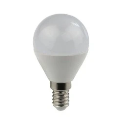 Λάμπα LED Ε14 σφαιρική 7W με θερμό χρώμα φωτός  3000k & γωνία δέσμης 300°