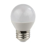 Λάμπα LED E27 G45 σφαιρική 7W με θερμό χρώμα φωτός 3000k & γωνία δέσμης 300°