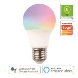 Λάμπα LED SMART WiFi 9W με ντουί Ε27 RGBW 220-240V 850lm IP20